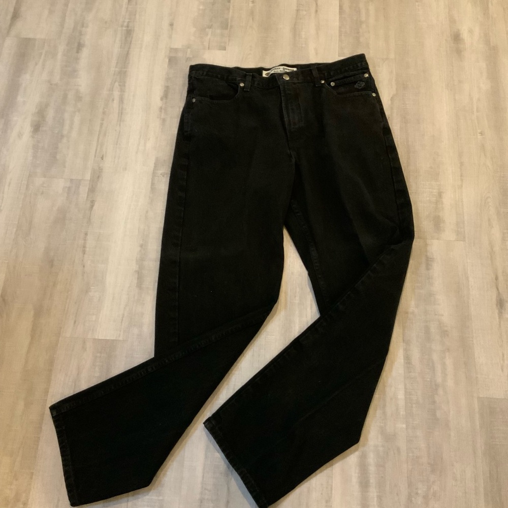 Men's Harley Davidson Black Jeans